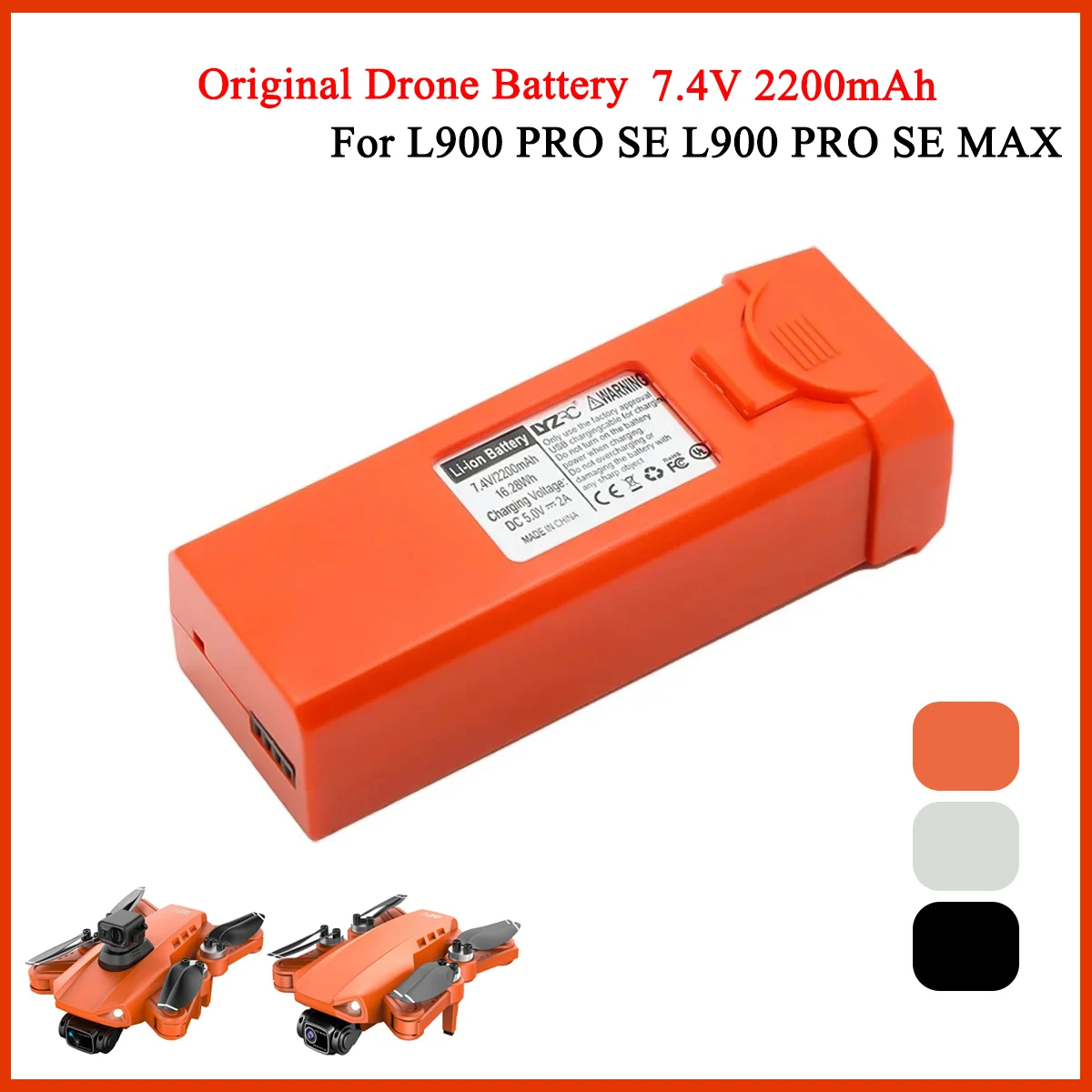 Drone Battery Li-Ion - Batterie l900 pro se max Drohne