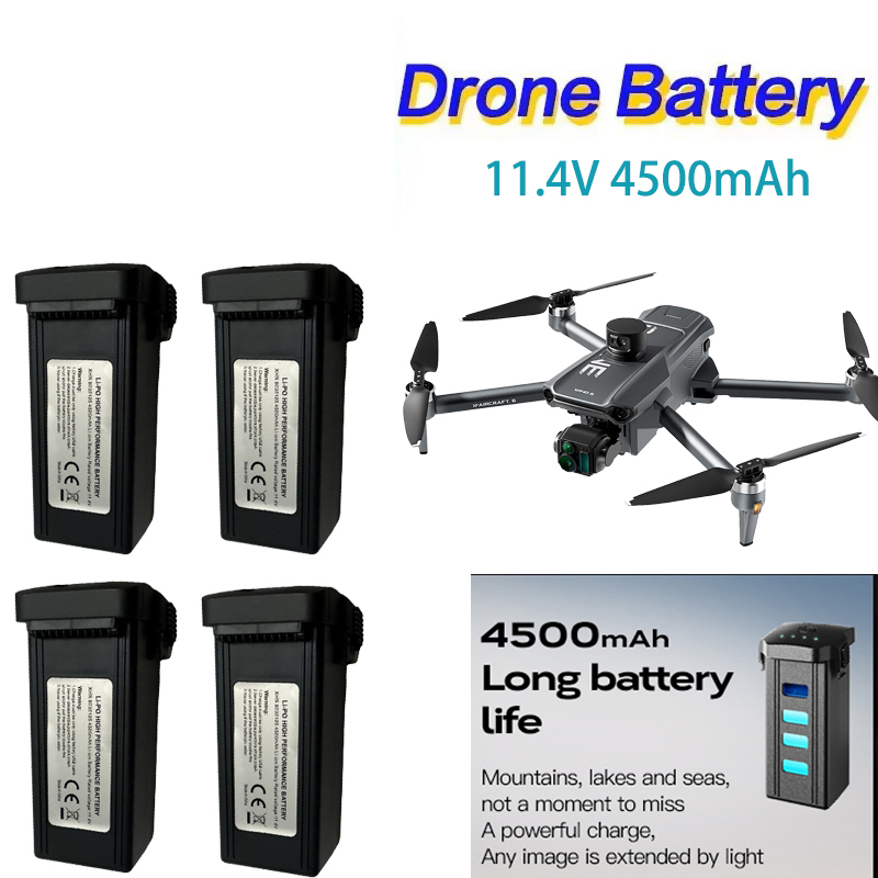 Drone Battery Li-Ion - 11,4 V 4500 mAh Intelligente Lipo