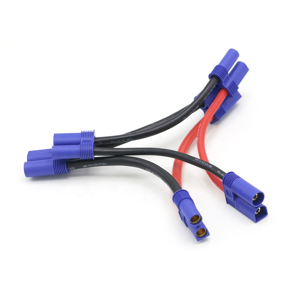 Drone Battery Connector - 10PCS EC5 Serie 12AWG 100mm Serielle