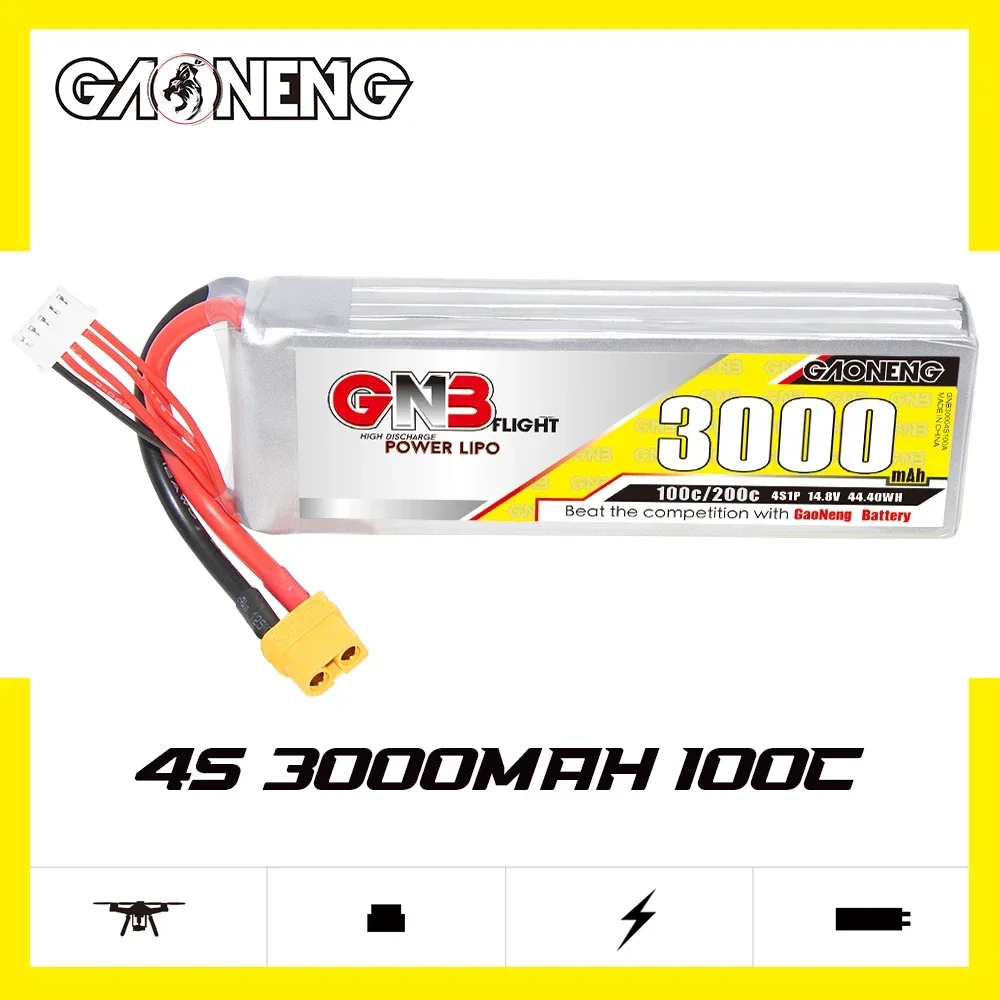 Drone Battery 4S - GAONENG GNB 3000 mAh 4S 100C