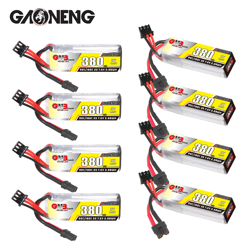 Drone Battery Lipo - GNB 2S 7,6V 380mAh 90C/180C Lipo-Akku