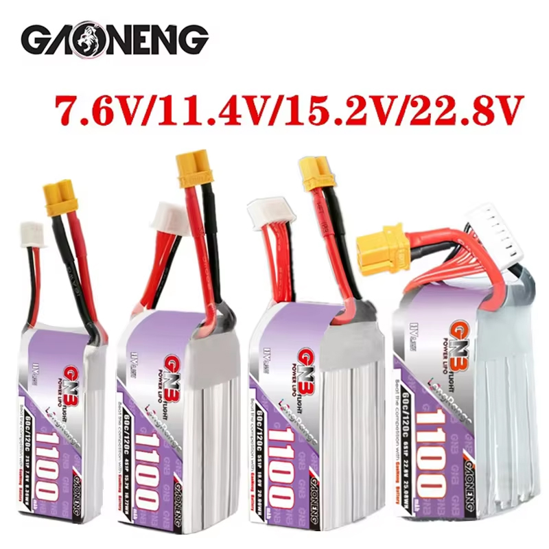 Drone Battery 3S - GNB 1100 mAh 2S 3S 4S