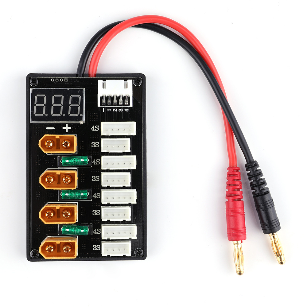 Drone Battery Parallel Board - XT60 Stecker 3S 4S Lipo Batterie