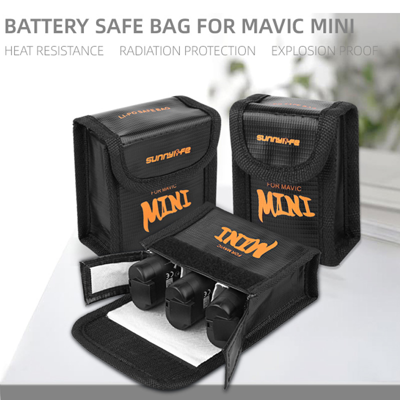 Drone Battery Bag - Batterie Sicher Tasche für DJI MINI