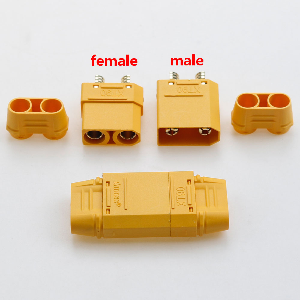 Drone Battery Connector - Amass XT90 Steckverbinder 2 Paar Amass
