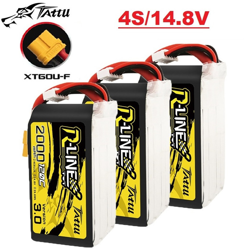 Drone Battery 4S - HEIßER TATTU R-LINE 3,0 120C 2000mAh