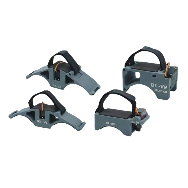 Drone Battery Strap - 1 Stück Riemenmontierter FPV-Drohnen-Servo-Werfer mit PWM-Steuerung,