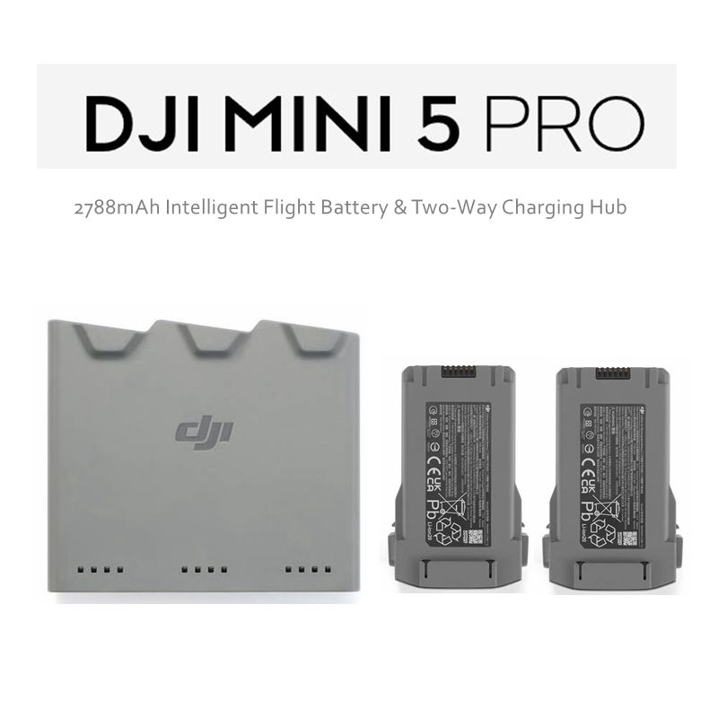 Drone Battery Li-Ion - Original 2788mAh DJI Drohnen-Akku, Zwei-Wege-Ladestation für