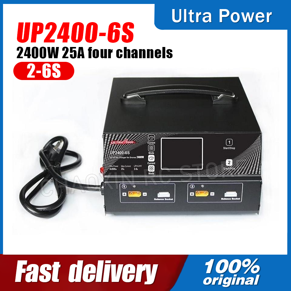 Drone Battery Lipo - ULTRA POWER UP2400-6S 2400W 25A 2-6S