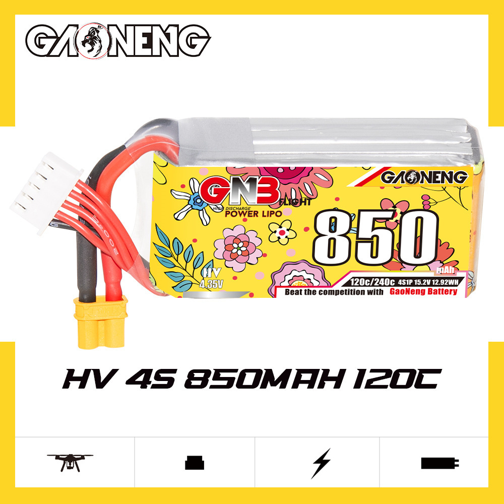 Verbesserte gnb 4s 15,2 v 850m – Drone Battery 4S Bewertung und Preis