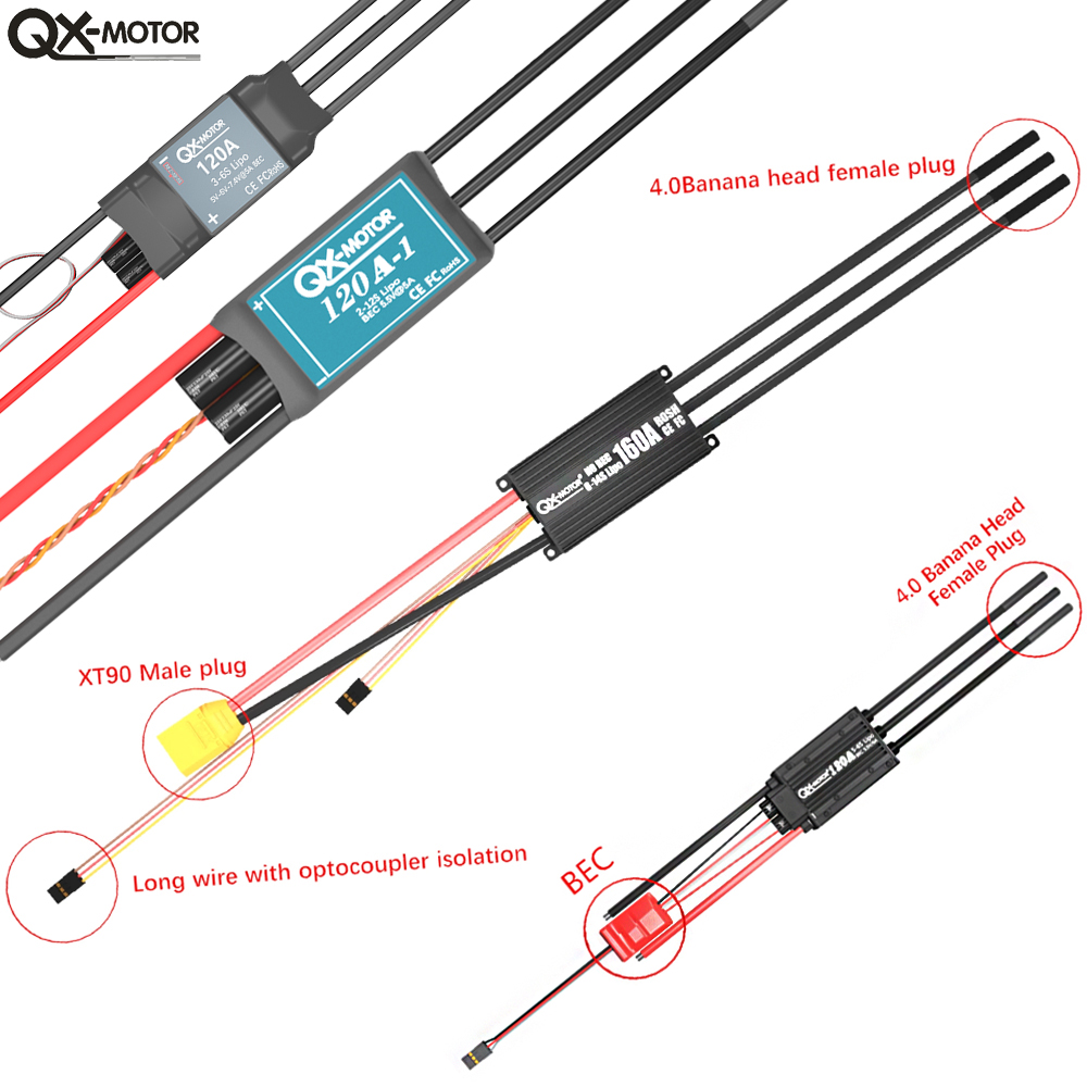 QX-MOTOR Brushless ESC-Serie E – Drone Battery Plate Bewertung und Preis