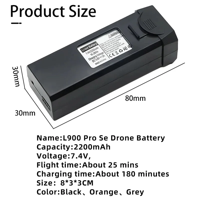 Batterie l900 pro se max Drohn – Drone Battery Li-Ion Bewertung und Preis