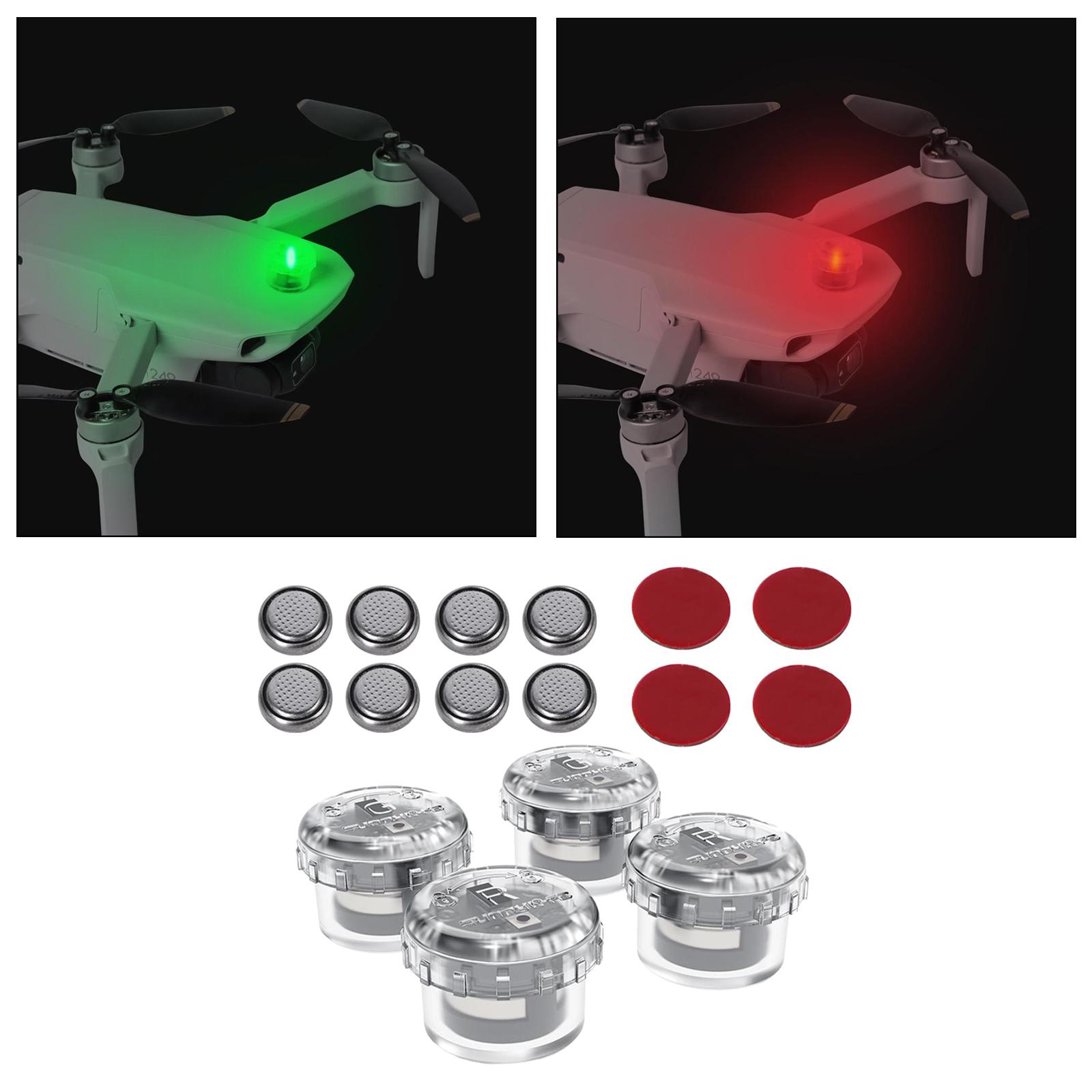 4x LED Nachtflug Licht Signal  – Drone Battery Alarm Bewertung und Preis