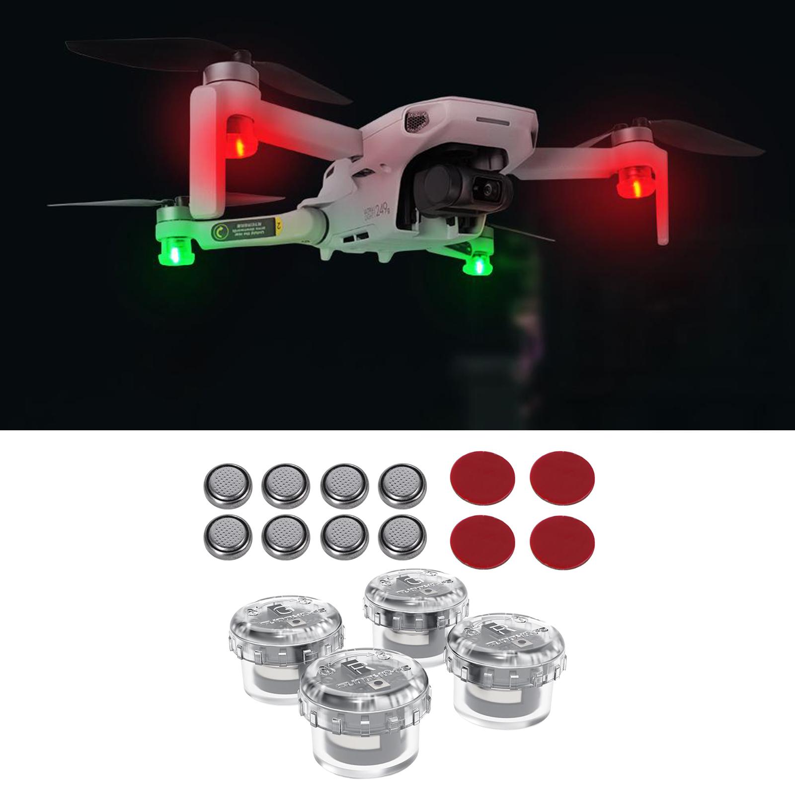4x LED Nachtflug Licht Signal  – Drone Battery Alarm Bewertung und Preis