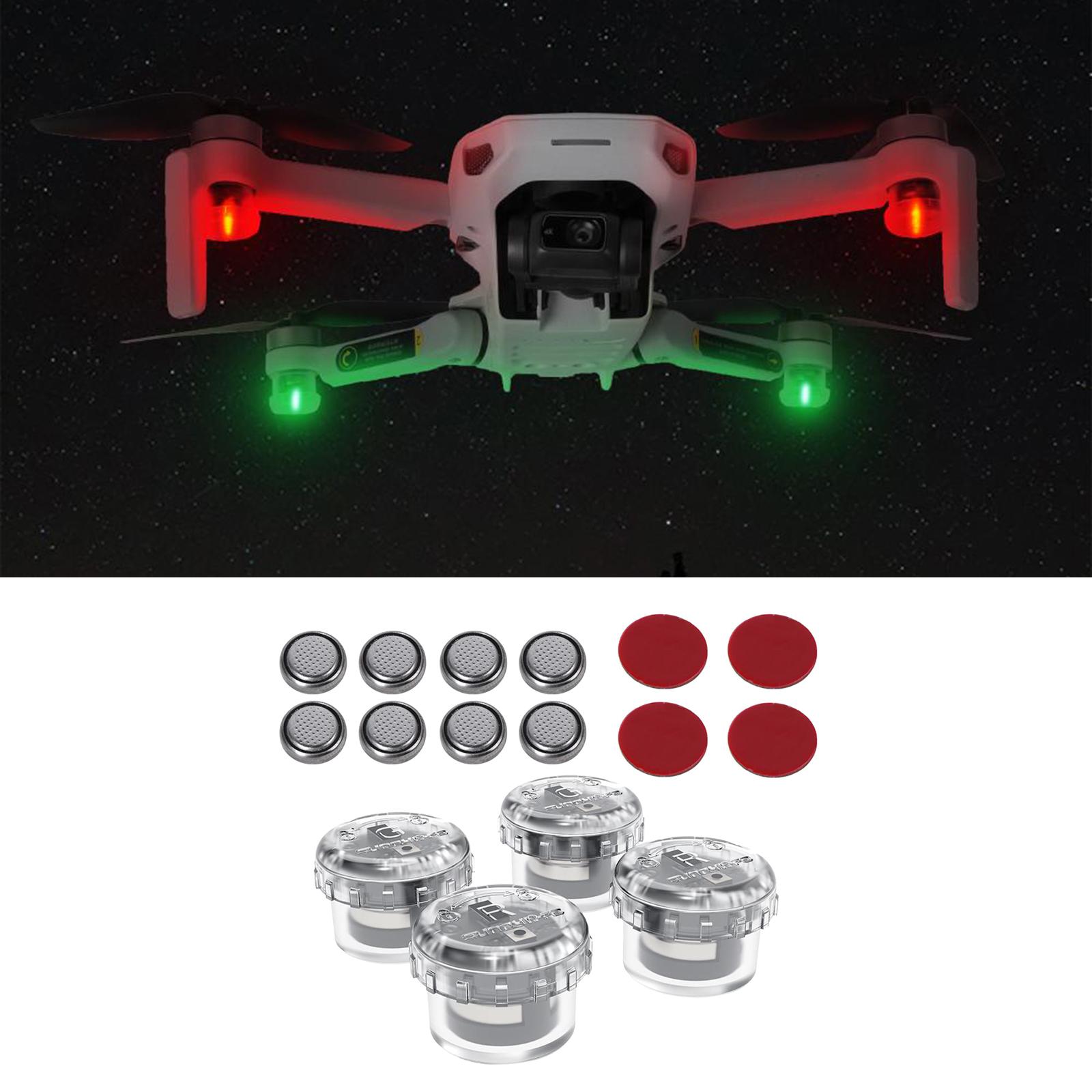 4x LED Nachtflug Licht Signal  – Drone Battery Alarm Bewertung und Preis