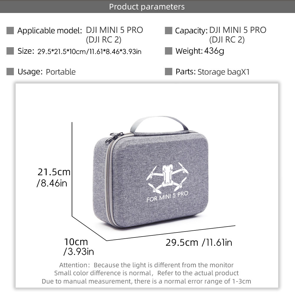 Aufbewahrungstasche für DJI Mi – Drone Battery Bag Bewertung und Preis