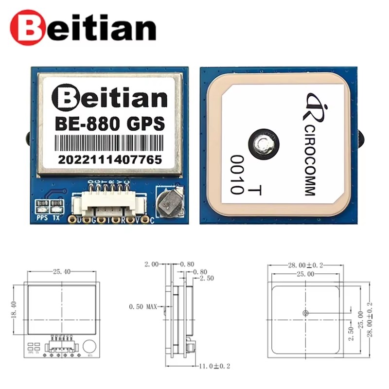Beitian GPS-Modul BE-180 BE-22 – Drone Battery Plate Bewertung und Preis