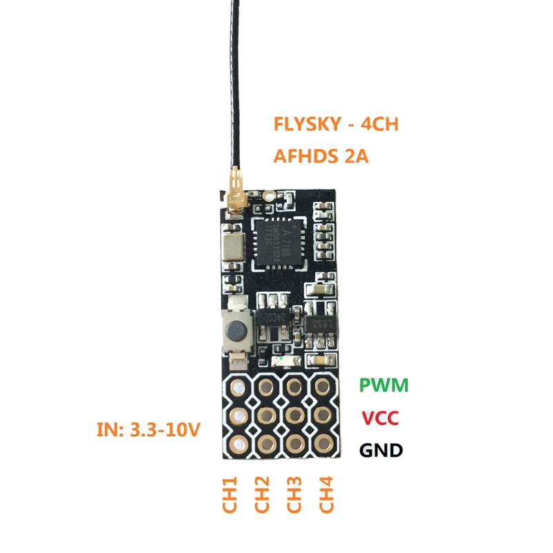 Flysky FS2A Mini-Empfänger 4CH – Drone Battery Lipo Bewertung und Preis