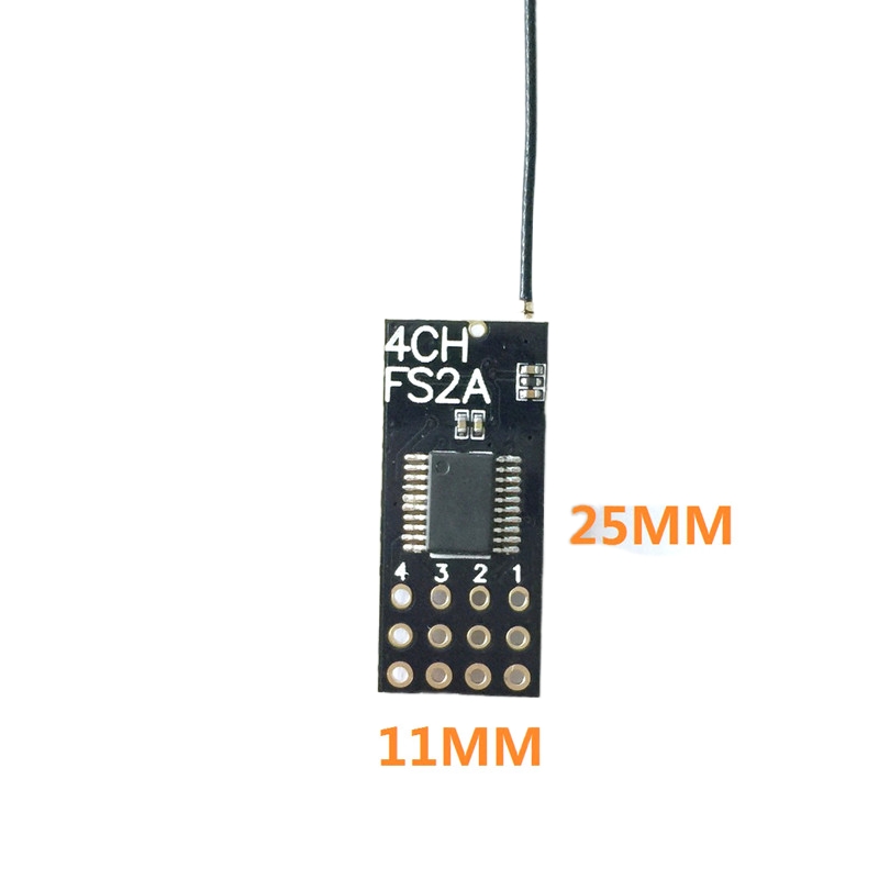 Flysky FS2A Mini-Empfänger 4CH – Drone Battery Lipo Bewertung und Preis