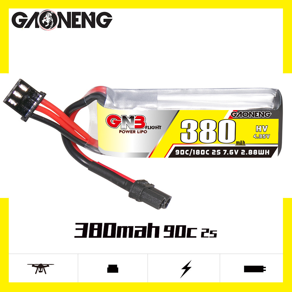 GNB 2S 7,6V 380mAh 90C/180C Li – Drone Battery Lipo Bewertung und Preis
