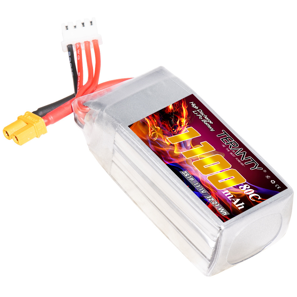 TERANTY 3S 11,1 V 1100 mAh 80C – Drone Battery 3S Bewertung und Preis