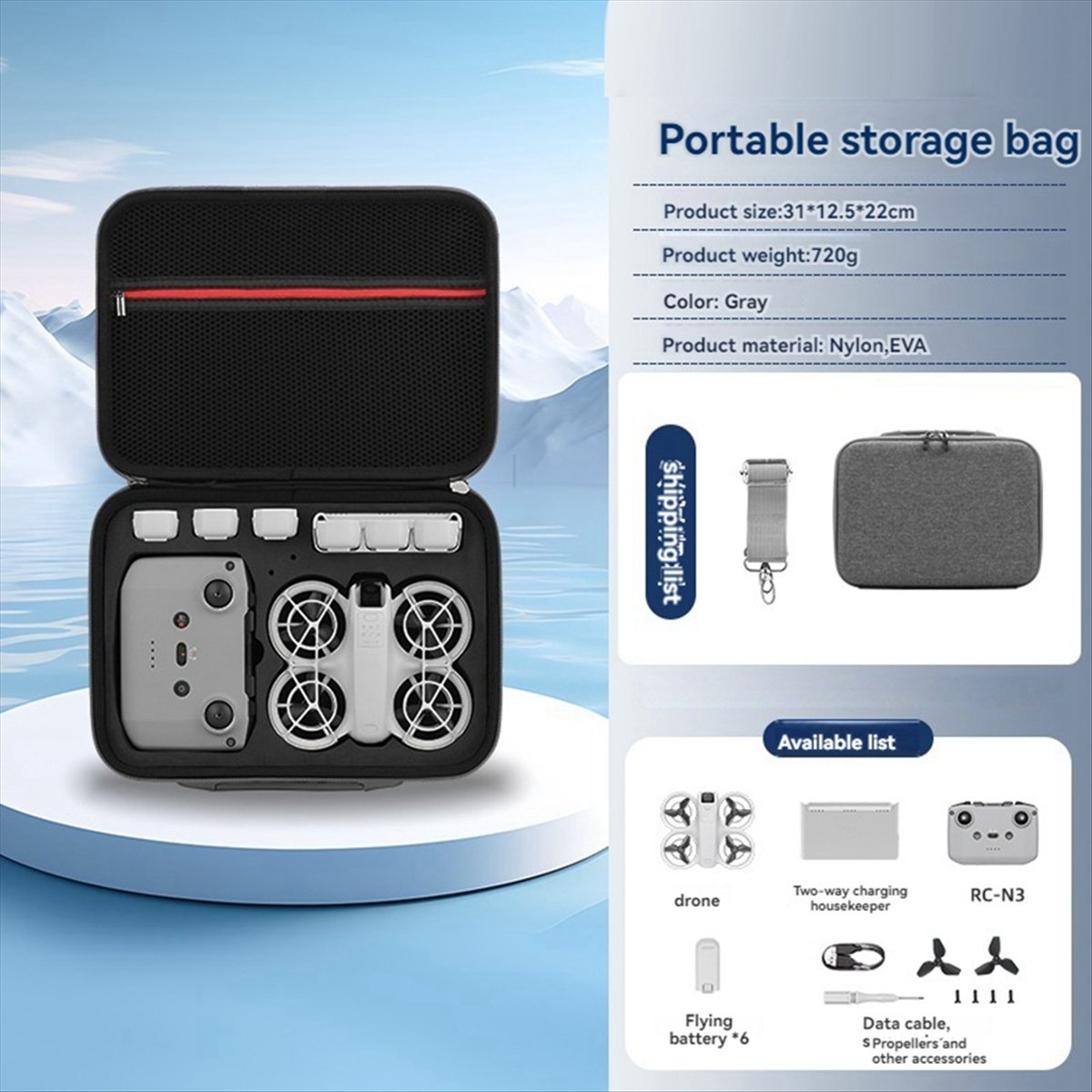 A43M Tragetasche für DJI Neo D – Drone Battery Strap Bewertung und Preis