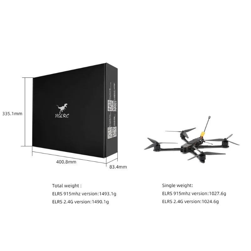 HGLRC MY10 Langstrecken-FPV-Dr – Drone Battery Box Bewertung und Preis