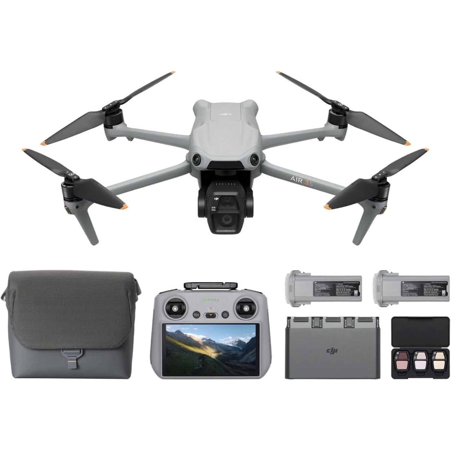 DJI Air 3S Fly More Combo (RC  – Drone Battery 3S Bewertung und Preis