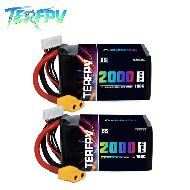 TERFPV 6S 22,2V 2000mAh 150C/3 – Drone Battery Plate Bewertung und Preis