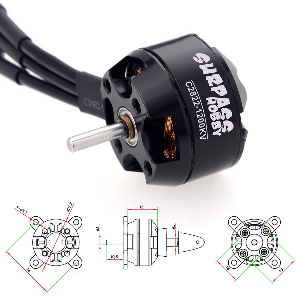 SURPASS HOBBY 2822 2826 2830 2 – Drone Battery Plate Bewertung und Preis