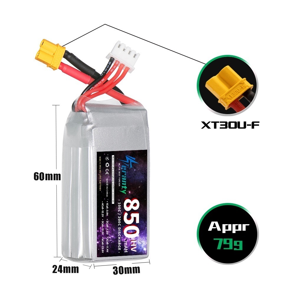 1/2/3PCS TERANTY 3S 11,4 V Lip – Drone Battery Lipo Bewertung und Preis